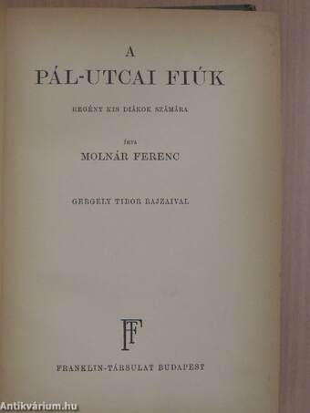 A Pál-utcai fiúk