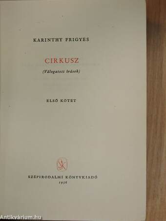 Cirkusz I-II.