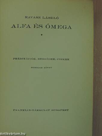 Alfa és Ómega II.