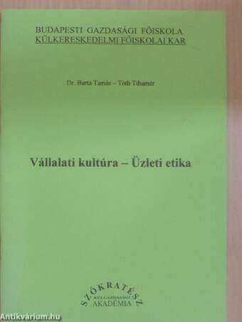 Vállalati kultúra - Üzleti etika