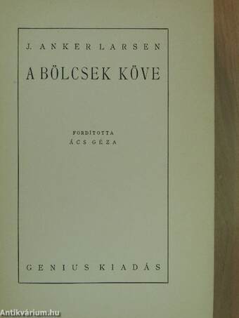 A bölcsek köve