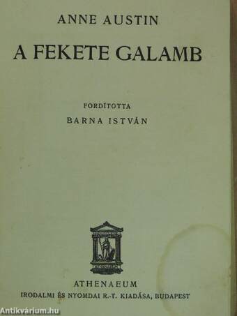 A fekete galamb