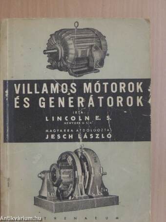 Villamos mótorok és generátorok