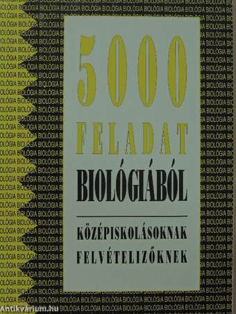 5000 feladat biológiából