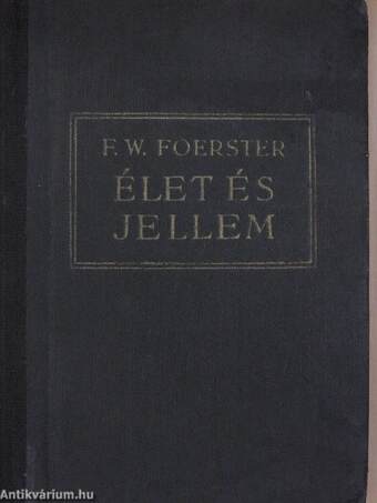 Élet és jellem