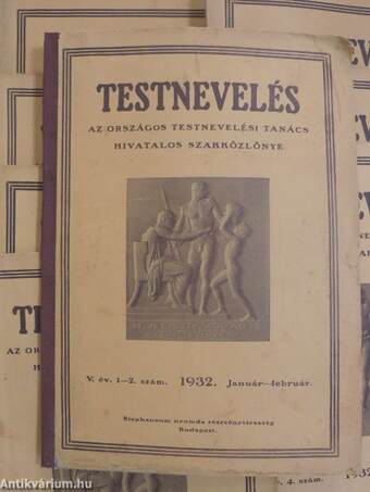 Testnevelés 1932. január-december