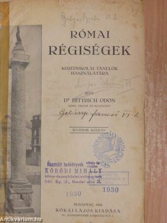 Római régiségek