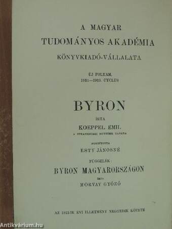 Byron/Byron Magyarországon