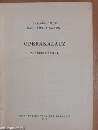 Operakalauz