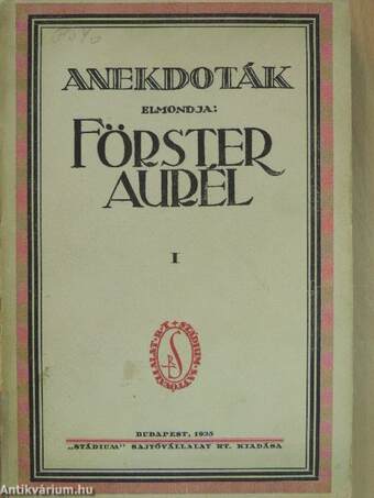 Anekdoták I-II.