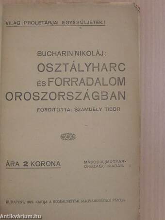 Osztályharc és forradalom Oroszországban