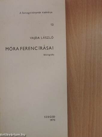 Móra Ferenc írásai