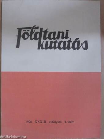 Földtani Kutatás 1990/4.