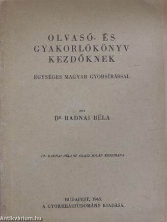 Olvasó- és gyakorlókönyv kezdőknek