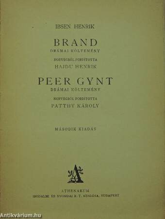 Brand/Peer Gynt