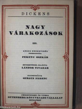 Nagy várakozások I-III./Karácsonyi történetek II.