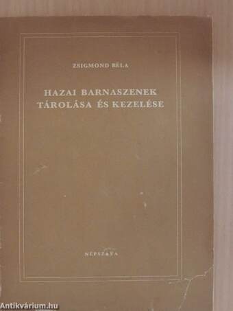 Hazai barnaszenek tárolása és kezelése