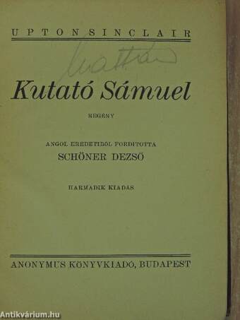 Kutató Sámuel