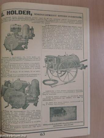 Mezőgazdák 50 éves jubileumi árjegyzéke 1941