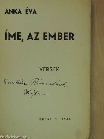 Íme, az ember