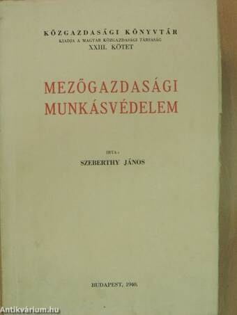 Mezőgazdasági munkásvédelem