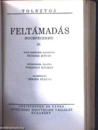 Feltámadás I-IV.