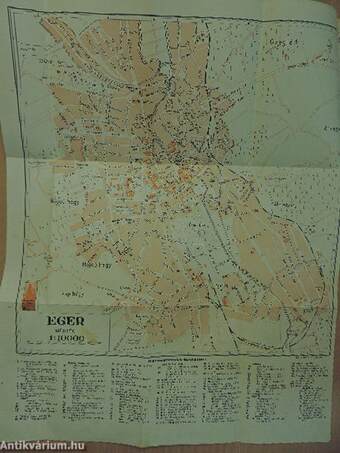 Eger és környékének részletes kalauza