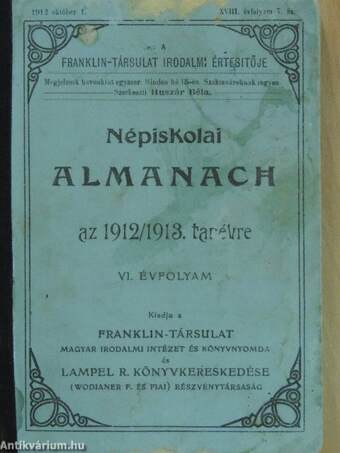 Népiskolai almanach az 1912/13. tanévre