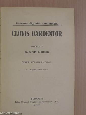 Clovis Dardentor/Dráma a levegőben