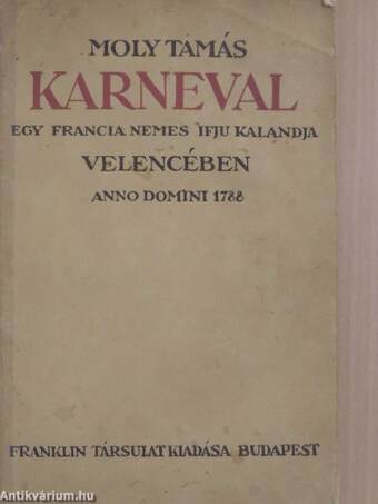 Karnevál Velencében 1788