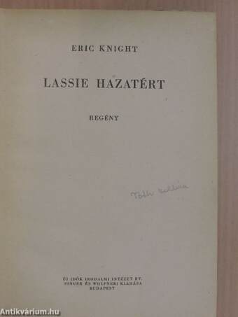 Lassie hazatért