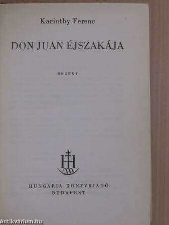 Don Juan éjszakája