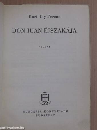 Don Juan éjszakája