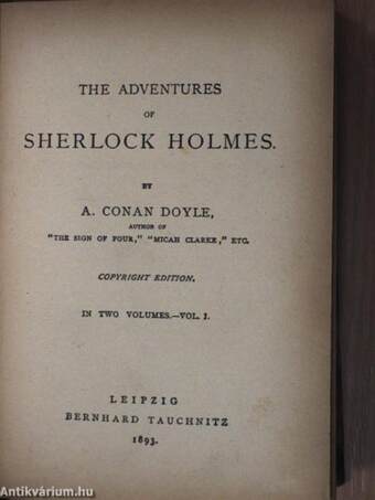 The Adventures of Sherlock Holmes I.