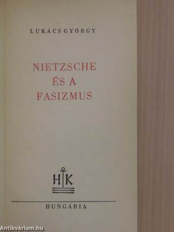 Nietzsche és a fasizmus