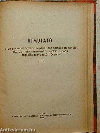 A magyarországi munkásmozgalom az 1848-1849-es forradalomtól és szabadságharctól az 1917-es NOSZF