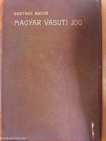 Magyar vasuti jog