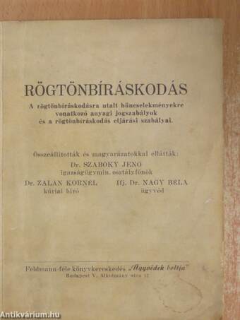 Rögtönbíráskodás