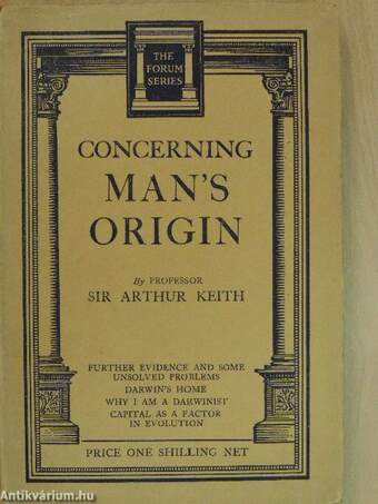 Concerning man's origin