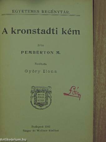 A kronstadti kém