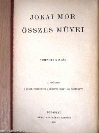 A Jókai-jubileum és a nemzeti diszkiadás története