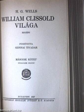 William Clissold világa I-II.