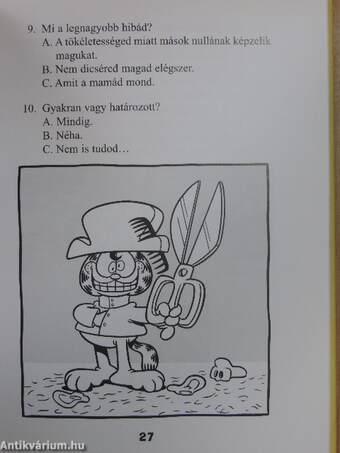 Garfield Ego könyve