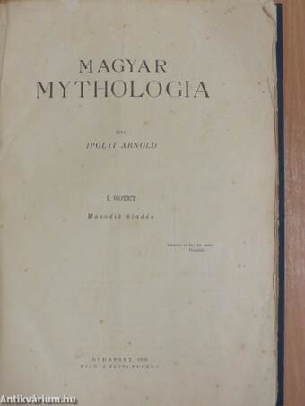 Magyar Mythologia I-II.