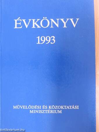 Évkönyv 1993