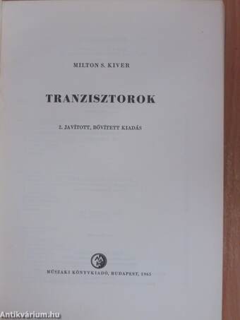 Tranzisztorok