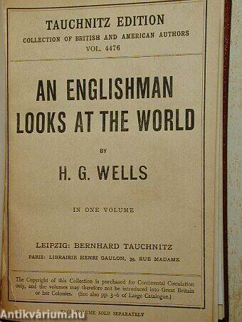 An Englishman Looks at the World