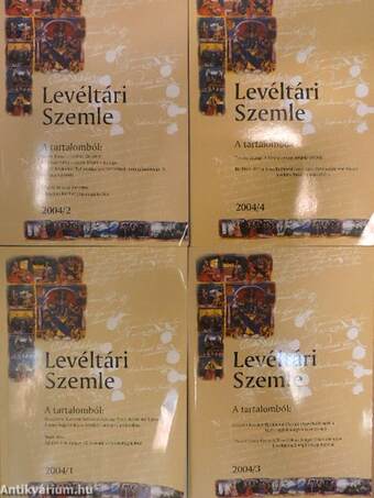 Levéltári Szemle 2004/1-4.