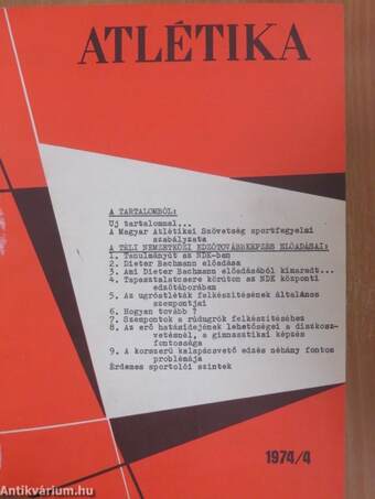 Atlétika 1974-1975. (nem teljes évfolyam)/1976-1977. január-december