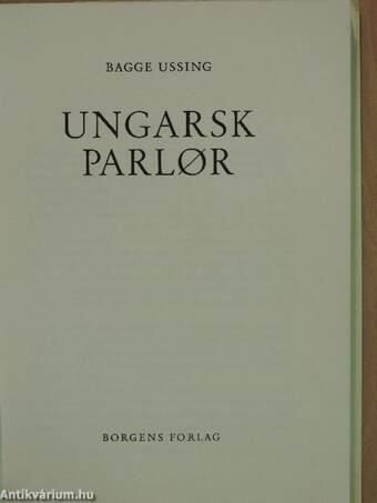 Ungarsk parlor